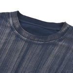 Hand-Painted Gradient Oversized Tee 8oz