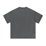 Loose Fit Distressed Cotton Tee 8oz