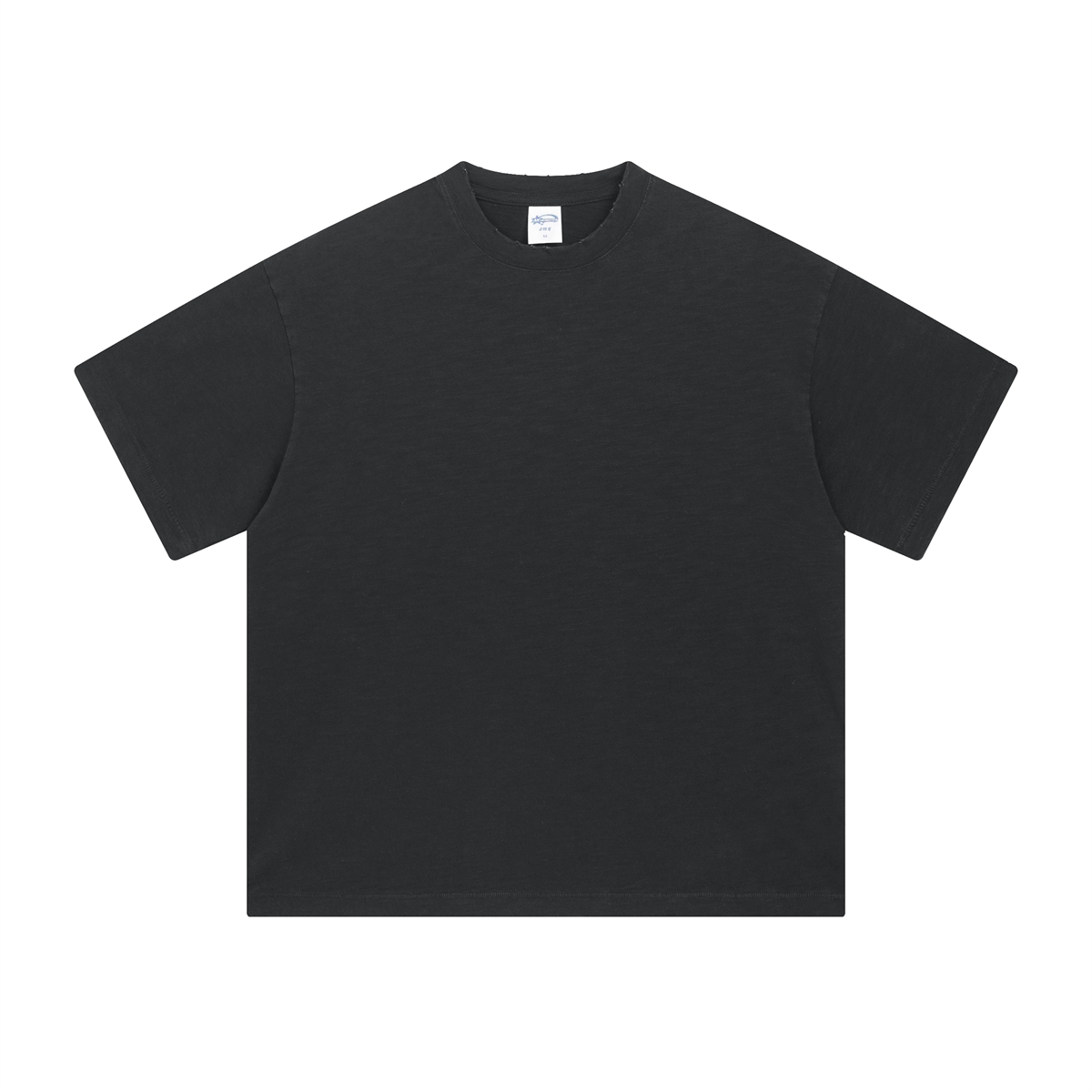 Loose Fit Distressed Cotton Tee 8oz