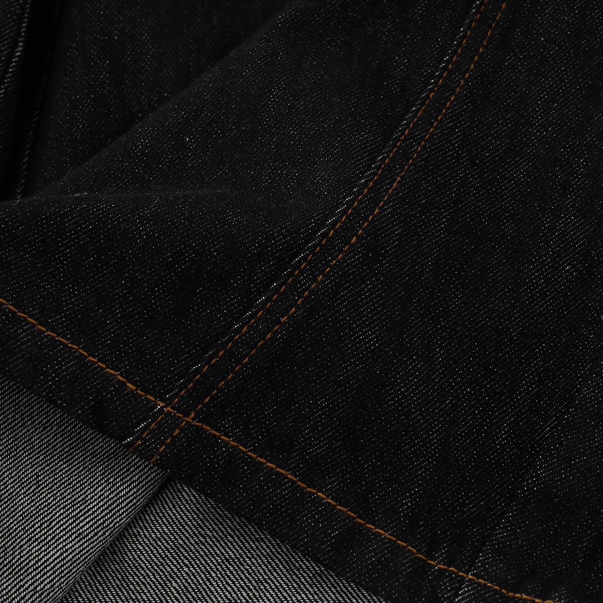 Wide Leg Embroidery Selvedge Bermuda Shorts