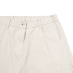 Relaxed Pleated Wide Leg Trousers