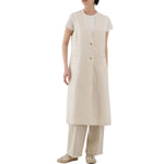 Women' s Twill Denim Long Vest