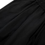 Relaxed Drawstring Wide Leg Casual Trousers