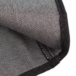 Falda vaquera con bordado de perlas y lavado vintage