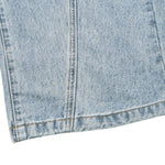 Vintage Washed High Waist Distressed Relaxed Straight Leg Denim Jeans