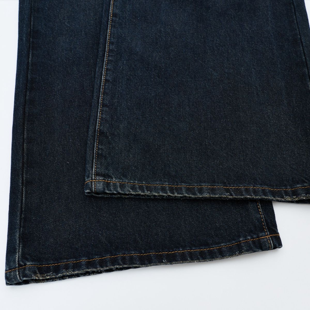 Vintage Studded Wide Leg Jeans