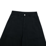 Balloon‑Cut Curved Wide Leg Trousers