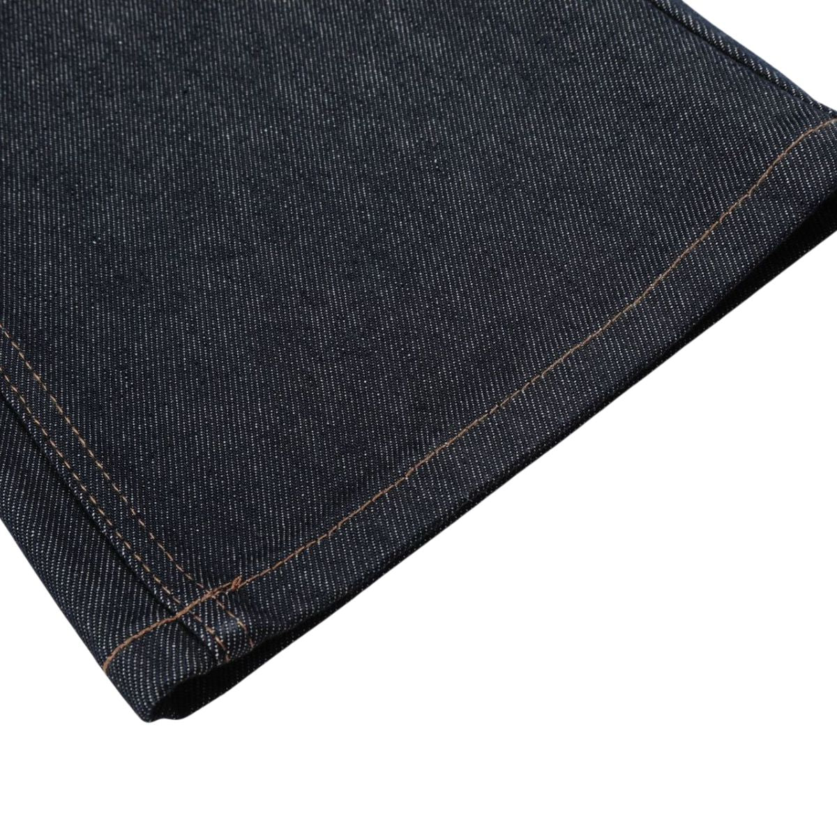 Raw Denim Wide Leg Metal Hardware Jeans