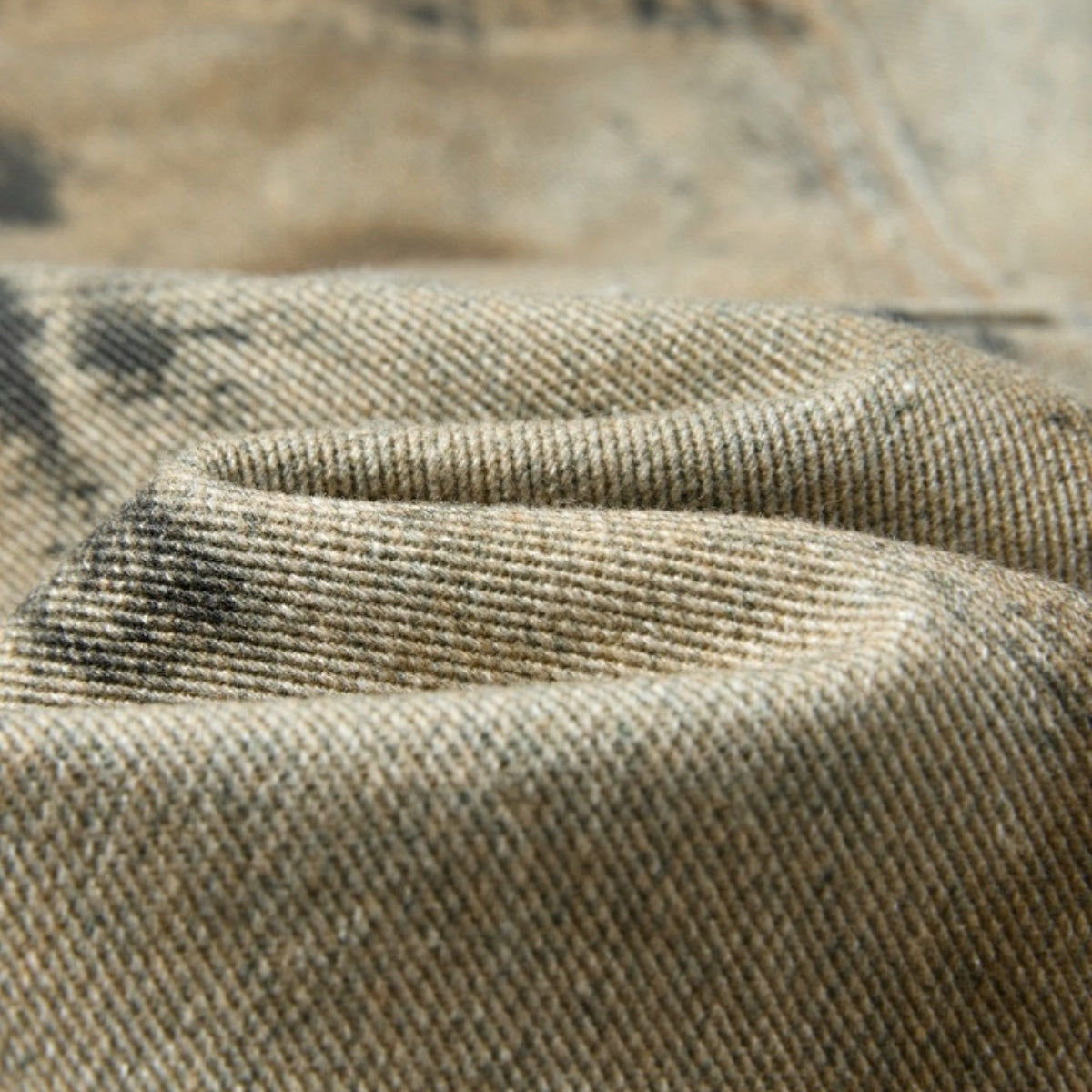 Bermudas con bordado lavado vintage