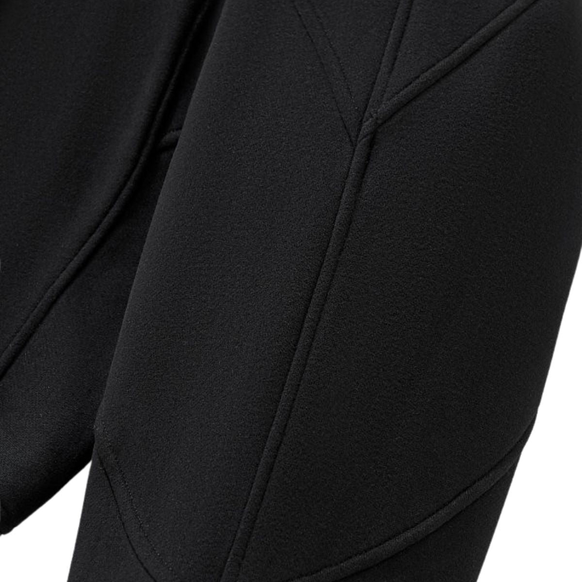 Short Wide Batwing Mock Neck Zip Up Sports Sweatshirt