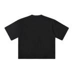 Mock Neck Oversized Vintage Tee