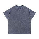 340G Vintage Wash Waffle Knit Relaxed Fit T-Shirt