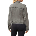 Women's Slim Fit Button Front Western Denim Jacket
