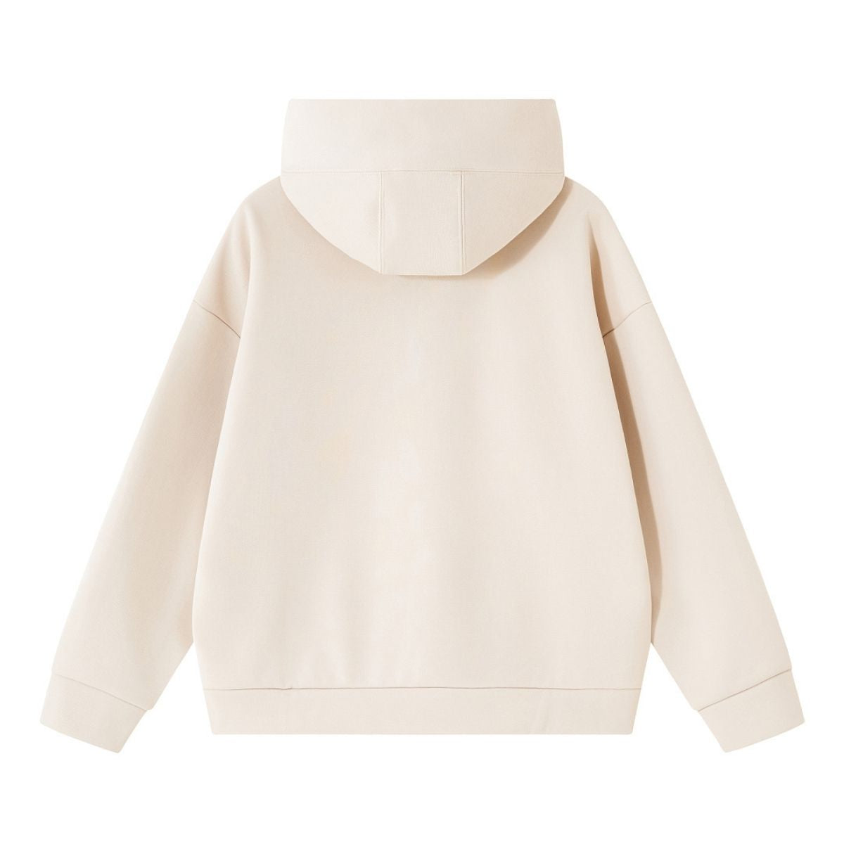 Heavyweight Fleece‑Lined Tailored Seamed Hoodie