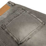 Men's Washed Vintage Curved Denim Loose Wide Leg Street Pants