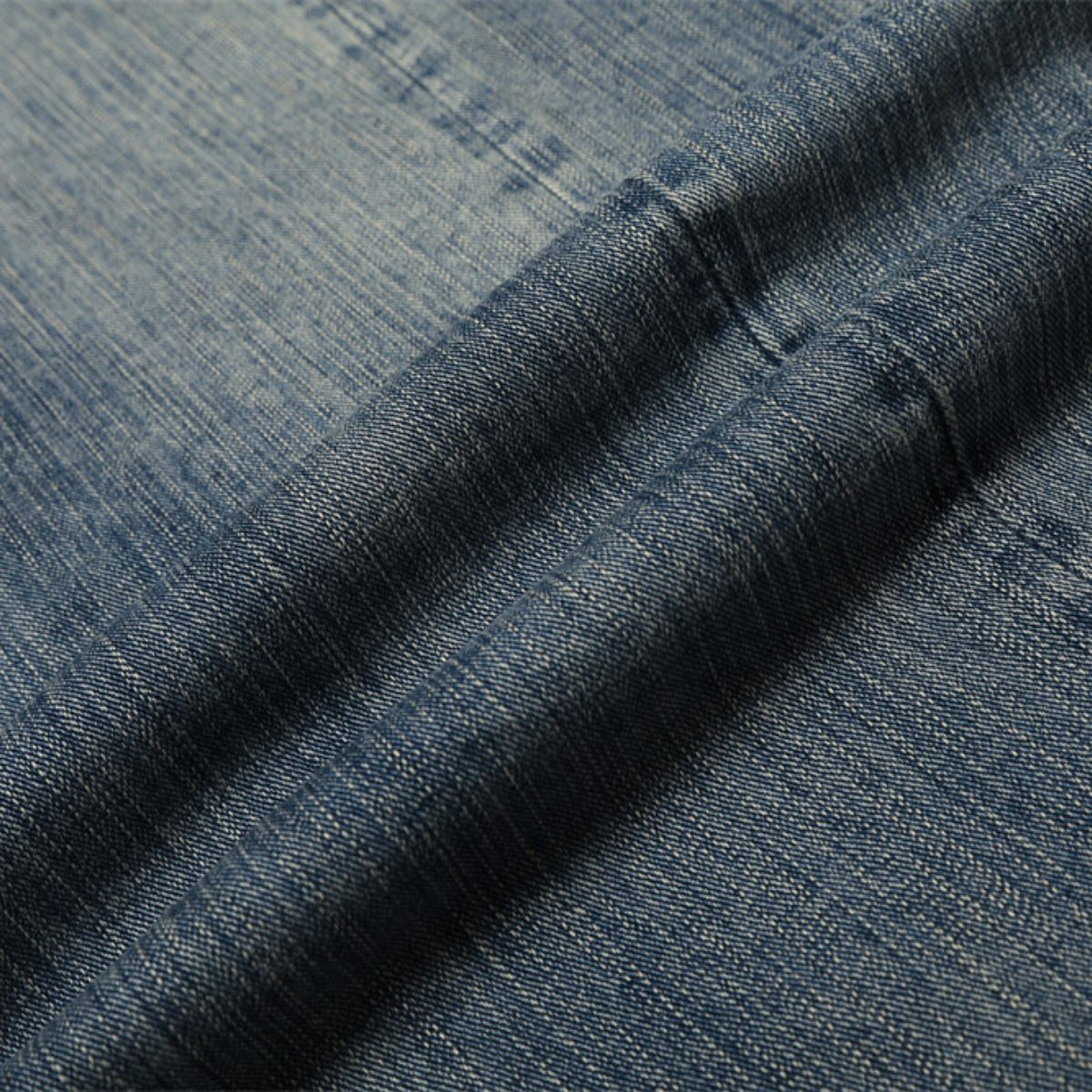 Men's Punk Vintage Washed Loose Wide-Leg Straight Jeans