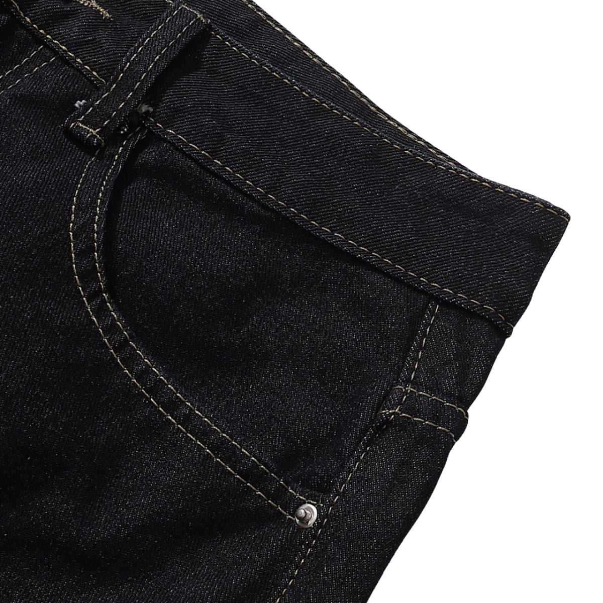 Bermudas con lavado vintage y salpicaduras de tinta