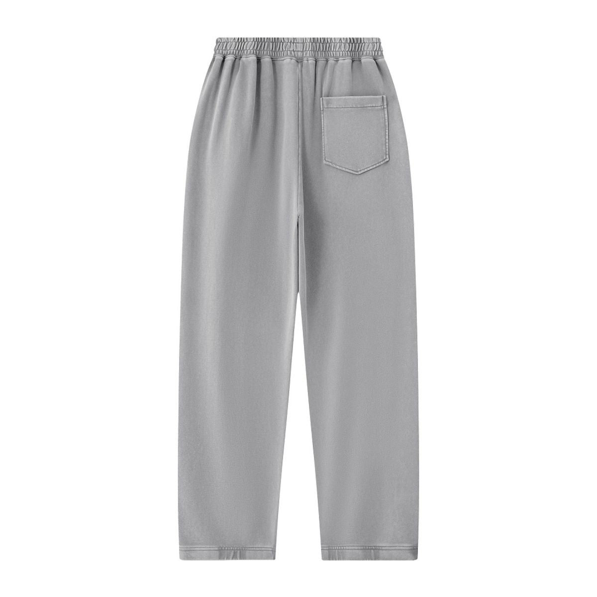 Loose Draped Wide‑Leg Washed Distressed Casual Pants