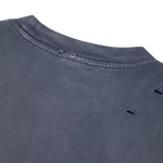 Oversized Heavy Washed Destroyed Cotton Tee