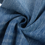 Retro Wash Ripped Wide Leg Denim Jeans