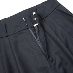 Vintage High Street Pleated Wide-Leg Draped Trousers
