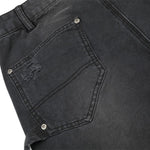 Men's Distressed Punk Cargo Pants â€?Loose Wide-Leg Streetwear
