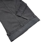 Bermudas con lavado vintage y salpicaduras de tinta
