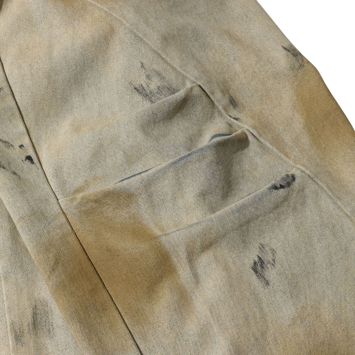 Smoke Rise Muddy Washed Barrel-Leg Jeans