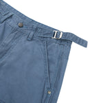Printed Adjustable Waist Cargo Wide‑Leg Pants