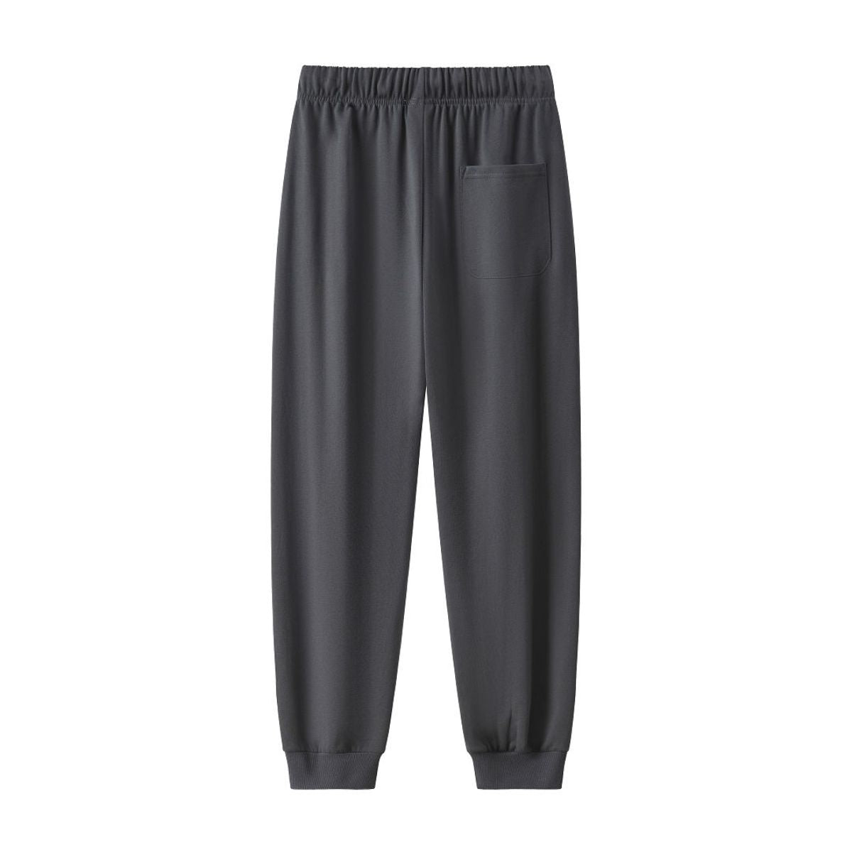 French Terry Drawstring Street Jogger Ribbed Cuff Pants