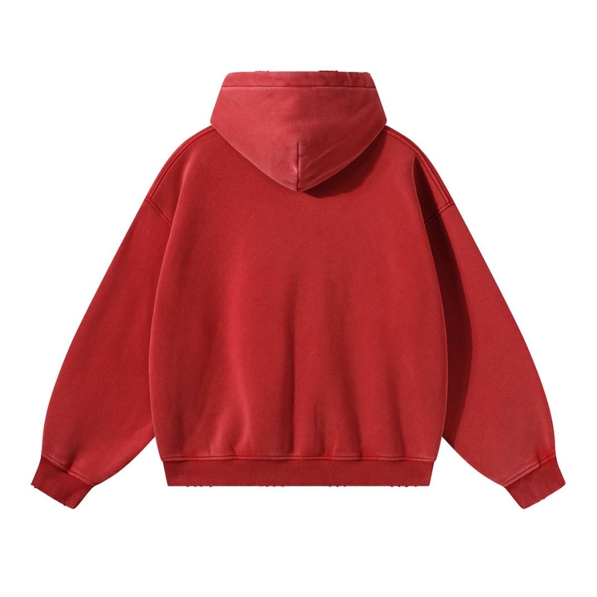 Sudadera con capucha de felpa de novio de gran tamaño