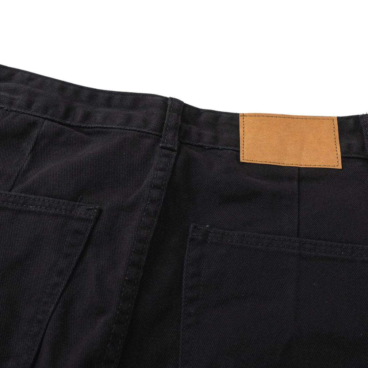 High Street Washed Wide Straight Jeans
