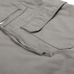 Cotton Multi-Pocket Utility Bermuda Cargo Shorts