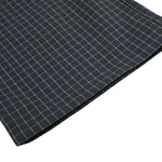 Vintage Plaid Panel Wide-Leg Trousers