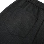 Vintage Draped Pleated Bermuda Shorts