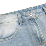 Vintage Fade Sculptural Barrel Leg Denim Jeans