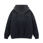 Heavyweight Expo Fleece Spray Monkey‑Wash Hoodie