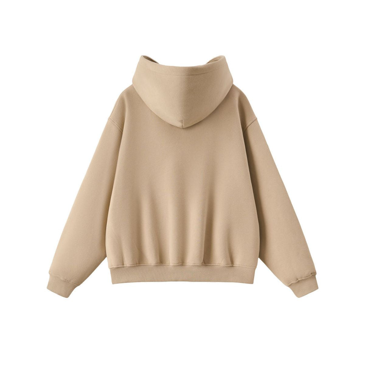 Old‑Money Boxy Heavyweight Fleece‑Lined Hoodie