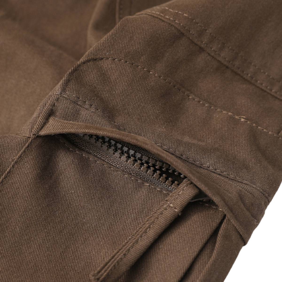Multi-Pocket Utility Relaxed Workwear Pants