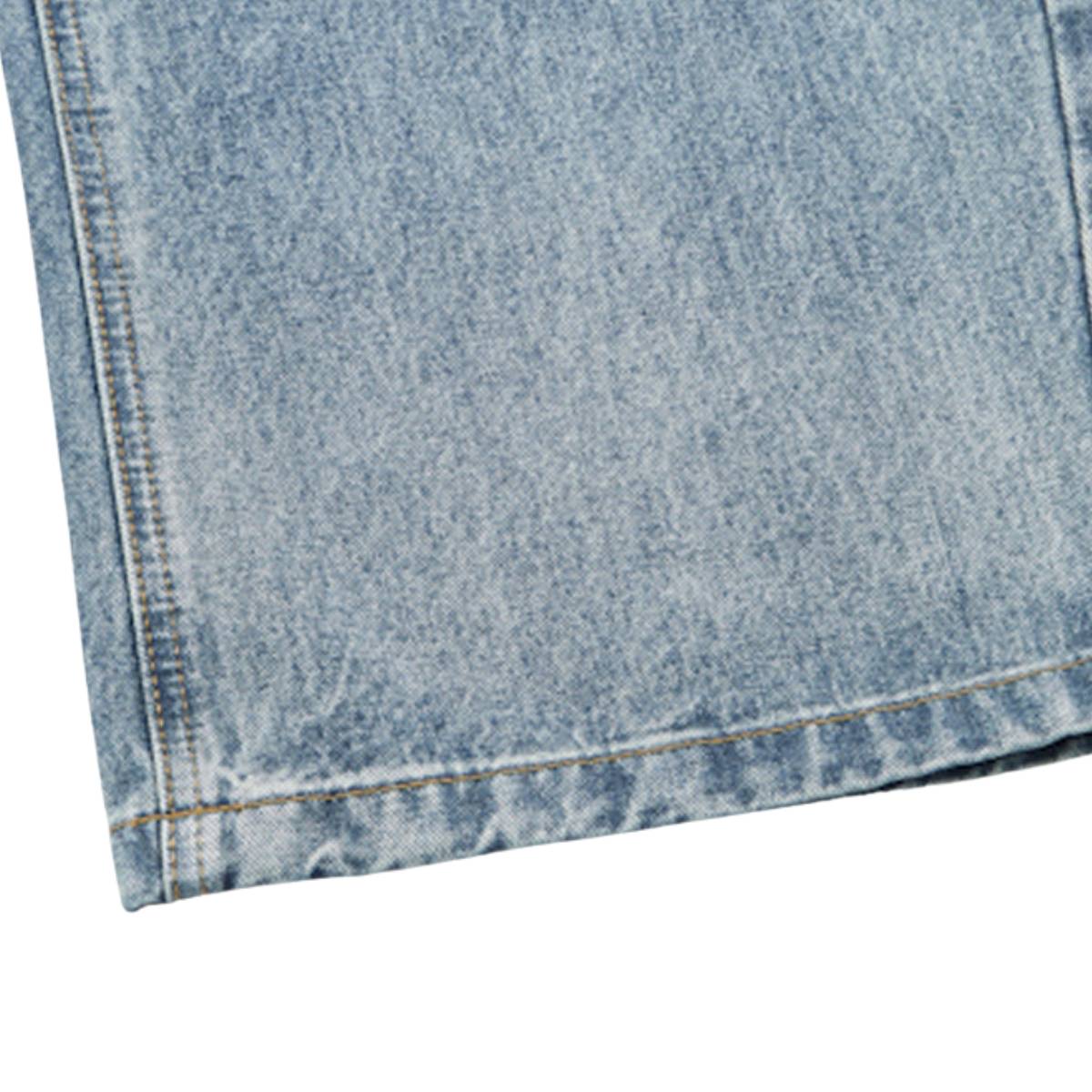 Vintage Whiskered Gradient Washed High Waist Barrel Wide Leg Denim Jeans