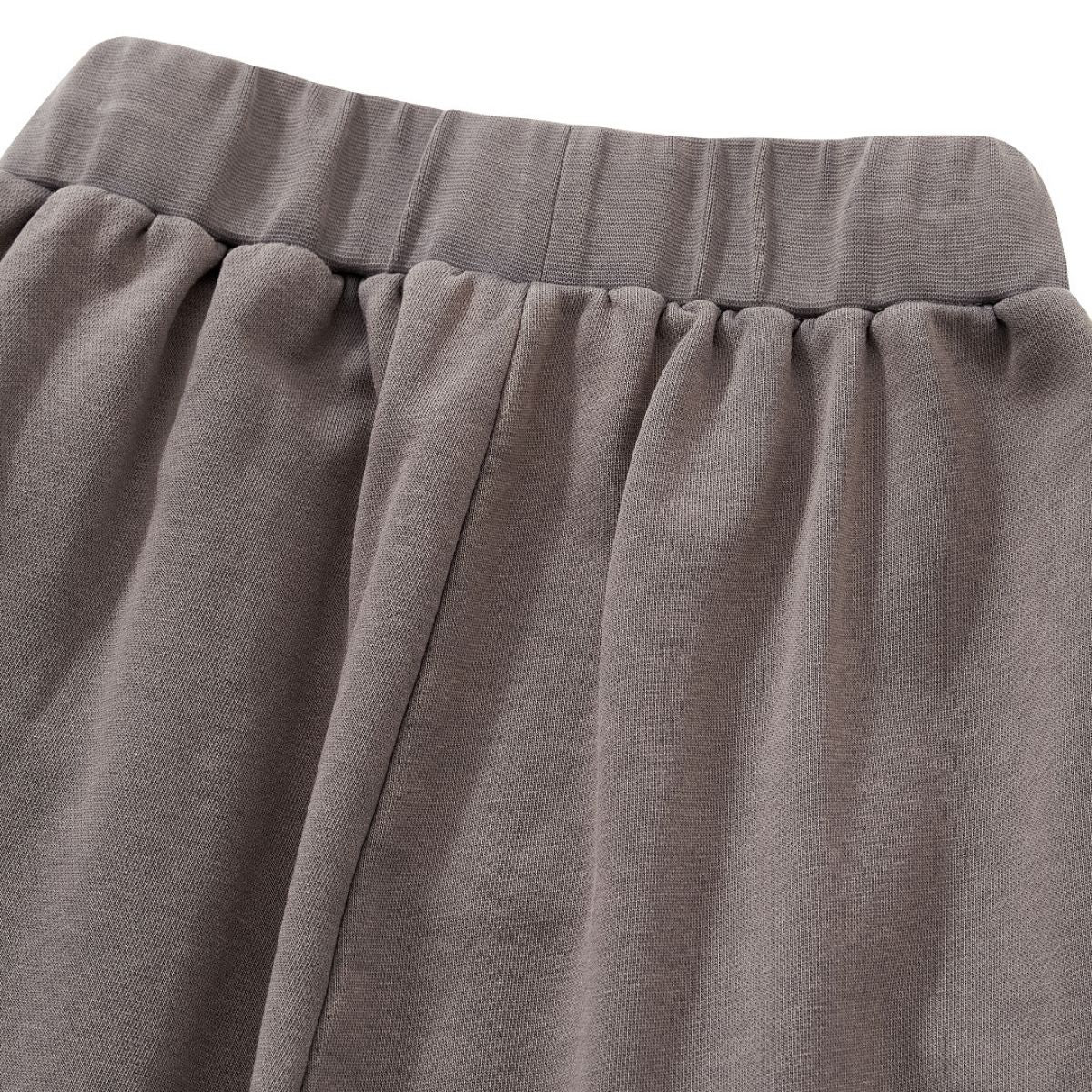 Vintage Washed Ruched Flared Casual Pants