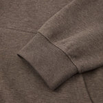 Quiet Luxury Melange Drop Shoulder Oversized Hoodie