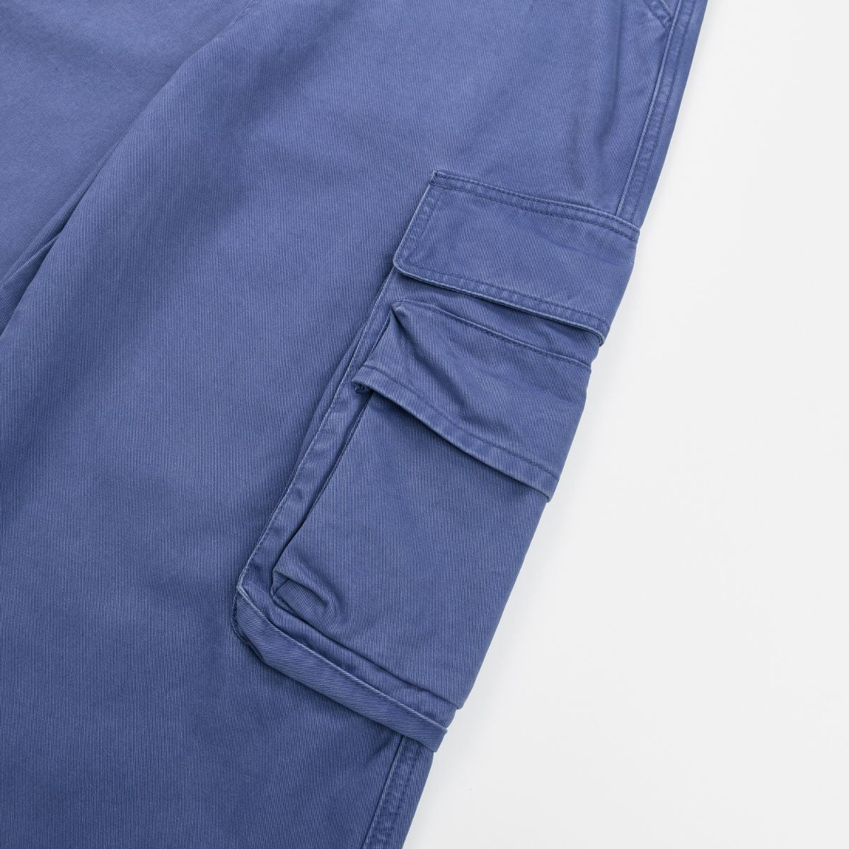 Washed Cargo Pants With Pocket‑in‑Pocket Structure