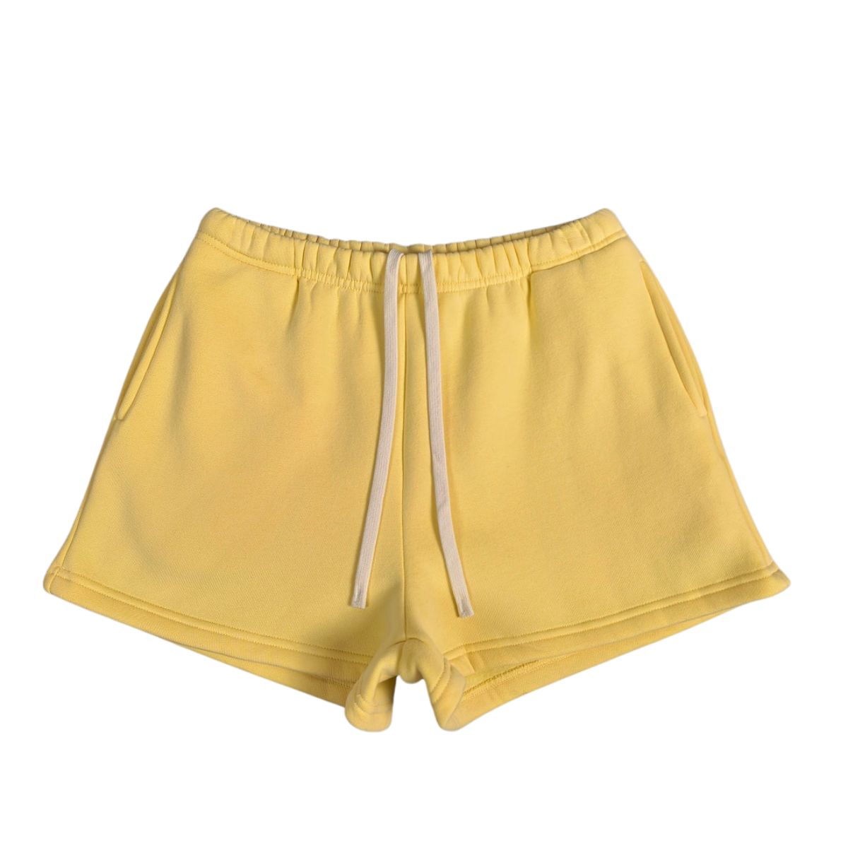 Fleece‑Lined Drawstring Athletic Shorts