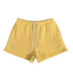 Fleece‑Lined Drawstring Athletic Shorts