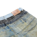 Streetwear Washed Distressed Straight Leg Jeans