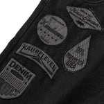Vintage Black Straight Leg Jeans