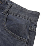 Cartoon Patch Loose Fit Denim Shorts