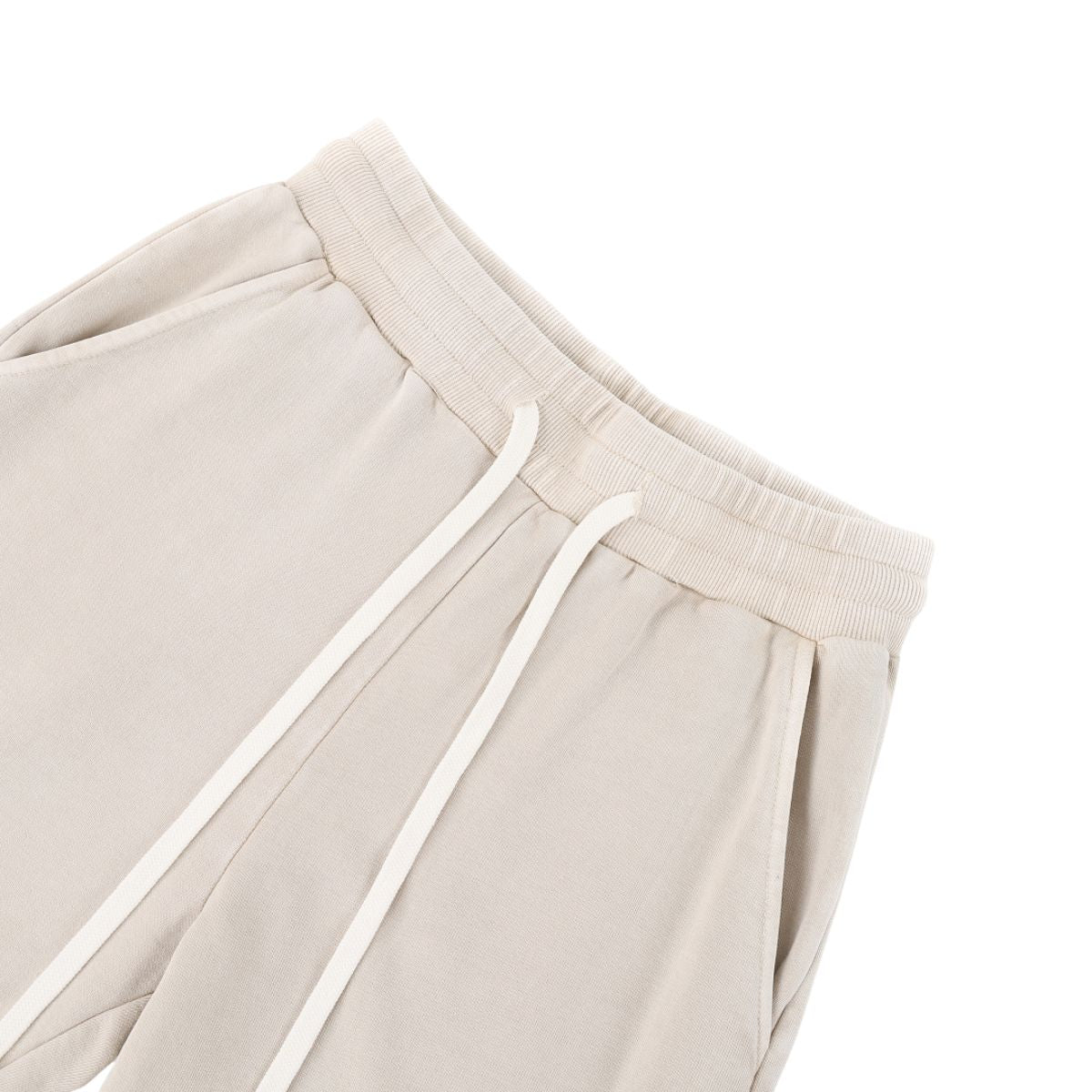 Heavyweight Washed Snow Wash Cotton Flare Pants for Women