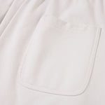 Heavyweight Washed Slit‑Destroyed Curved Wide Leg Pants